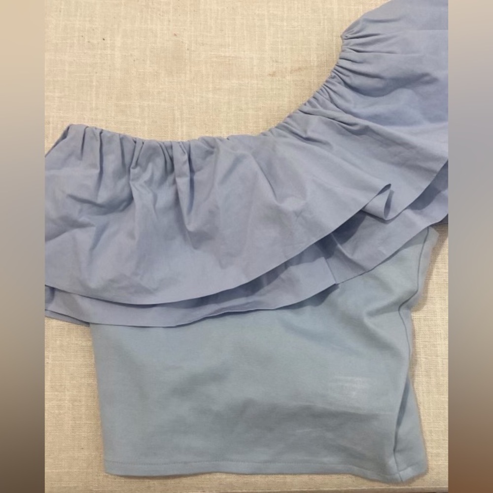 Anthropologie One shoulder top